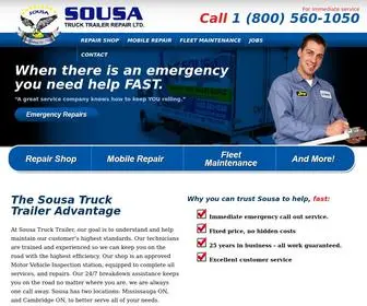 Sousatrucktrailer.com Screenshot