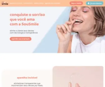 Sousmile.com(Aparelho Invisível e Clareamento Dental) Screenshot