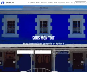 Sousmontoit.ca(Sous mon toit) Screenshot