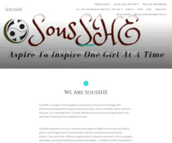 Sousshe.org(Aspiring To Inspire One Girl At A Time SousSHE SousSHE) Screenshot