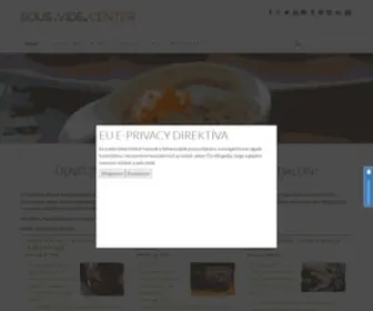 Sousvidecenter.com(Sous Vide Center) Screenshot