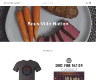 Sousvidenation.net(Sous Vide Nation) Screenshot