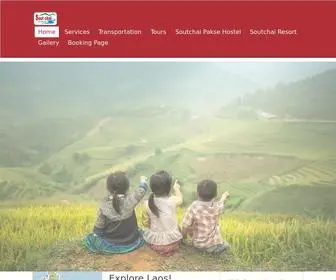 Soutchaitravel.com(Soutchai Travel in Laos) Screenshot