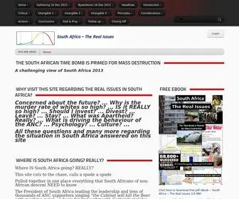 South-Africa-The-Real-Issues.org(South Africa) Screenshot