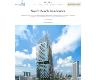 South-Beach.org(South Beach Residences) Screenshot