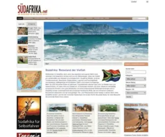 Southafrica-Travel.net(Südafrika Reiseführer und Reise) Screenshot