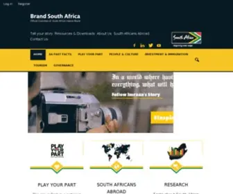 Southafrica.info(South Africa's official gateway) Screenshot