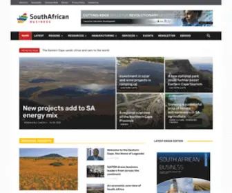 Southafricanbusiness.co.za(South African Business) Screenshot