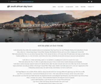 Southafricandaytours.co.za(South African Day Tours) Screenshot