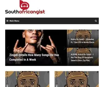 Southafricangist.com(South African music) Screenshot