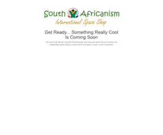 Southafricanism.com(International Shipping of South African products) Screenshot