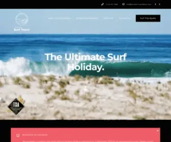 Southafricasurftours.com(Surf Holidays) Screenshot