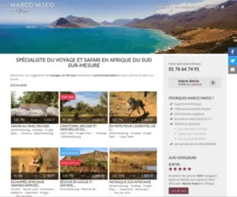 Southafricaveo.com(Voyage) Screenshot