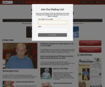 Southalabamian.com(The South Alabamian Newspaper) Screenshot