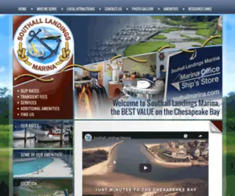 Southallmarina.com(Premier marina on lower Chesapeake Bay) Screenshot