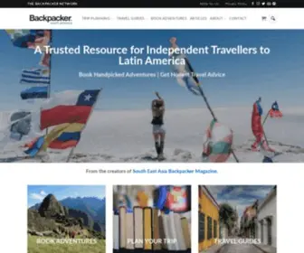 Southamericabackpacker.com(South America Backpacker) Screenshot