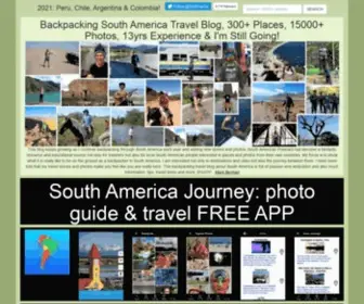 Southamericanpostcard.com(Backpacking South America Travel Blog) Screenshot