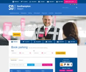 Southamptonairport.com(SOU Home) Screenshot