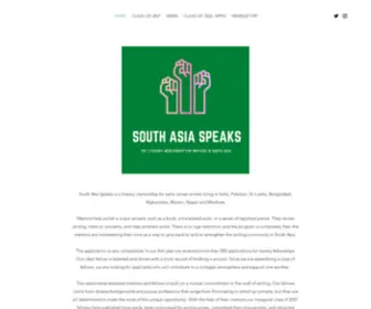 Southasiaspeaks.org(South Asia Speaks) Screenshot