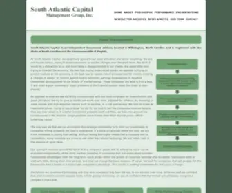 Southatlanticcap.com(South Atlantic Capital in Wilmington) Screenshot