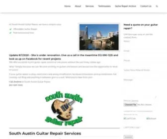 Southaustinguitarrepair.com(South Austin Guitar RepairAustin TX Guitar Setup and Repair) Screenshot
