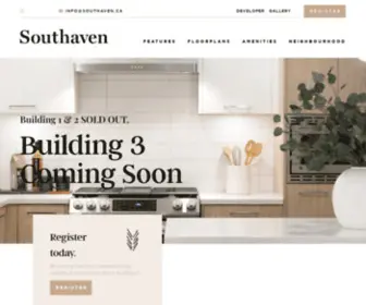 Southaven.ca(Modern Apartment Homes) Screenshot