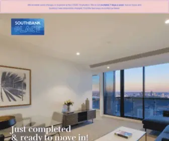 Southbankplace.com.au(Spacious Melbourne Apartments Ready to Rent or Buy) Screenshot