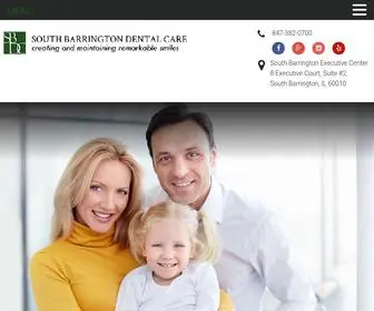 Southbarringtondentalcare.com(South Barrington Dental Care) Screenshot