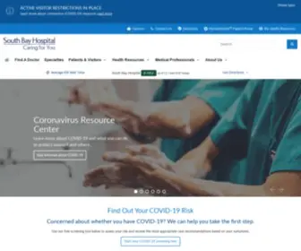 Southbayhospital.com(HCA geo) Screenshot