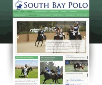 Southbaypolo.com(South Bay Polo Club) Screenshot