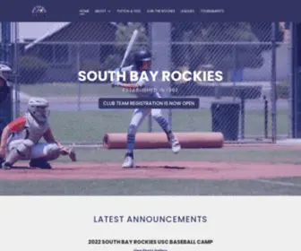 Southbayrockies.com(South Bay Rockies) Screenshot