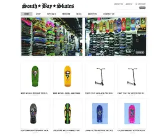 Southbayskates.com(South Bay Skates) Screenshot