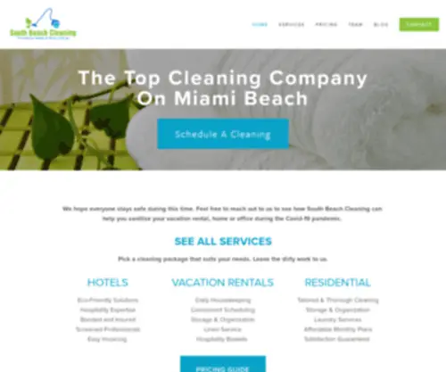 Southbeachcleaning.com(Southbeachcleaning) Screenshot