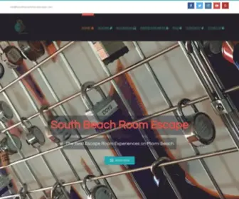 Southbeachroomescape.com(Escape Room in Miami Beach) Screenshot