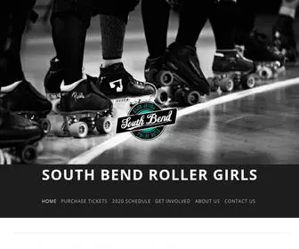 Southbendrollergirls.com(South Bend Roller Girls) Screenshot