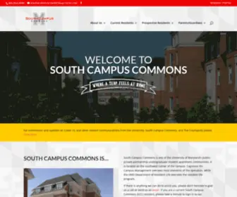 Southcampuscommons.com(South Campus Commons) Screenshot