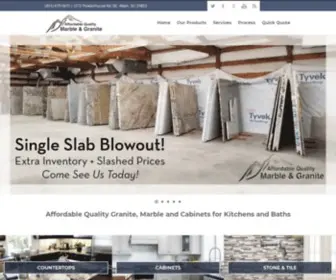 Southcarolinagranite.com(Affordable Quality Marble & Granite) Screenshot