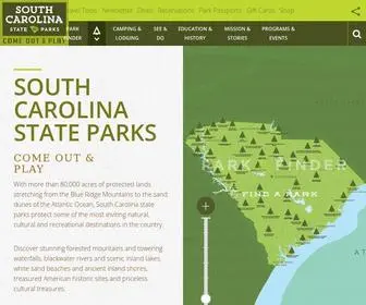 Southcarolinaparks.com(South Carolina Parks) Screenshot