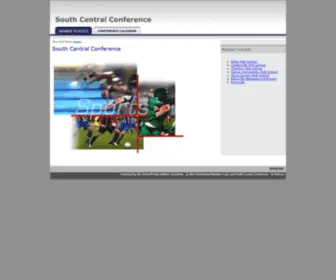 Southcentralconf.org(South Central Conference) Screenshot