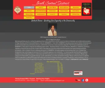 Southcentraldistrictbpw.com(South Central District BPW) Screenshot