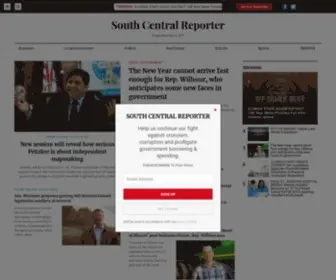 Southcentralreporter.com(South Central Reporter) Screenshot