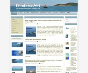 Southchinasea.com(Website on the South China Sea) Screenshot