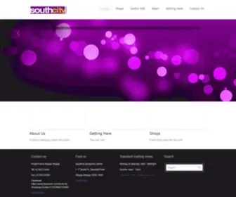 Southcityshopping.com.au(Southcity Shopping Centre) Screenshot