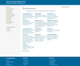 Southcoastdirectory.co.za(South Coast Directory) Screenshot