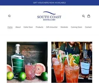 Southcoastdistillery.com(South Coast Distillery) Screenshot