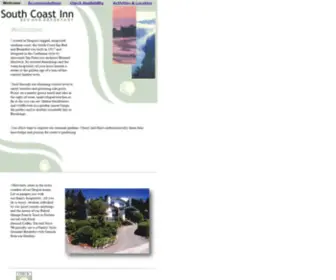 Southcoastinn.com(Brookings South Coast Inn Bed and Breakfast) Screenshot