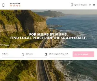 Southcoastmums.com.au(What's on in Wollongong) Screenshot