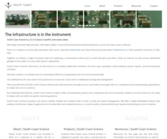 Southcoastscience.com(South Coast Science) Screenshot