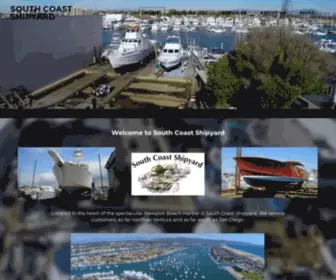 Southcoastshipyard.com(SOUTH COAST SHIPYARD) Screenshot