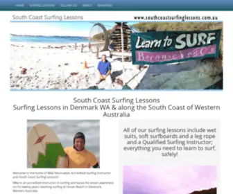 Southcoastsurfinglessons.com(South Coast Surfing Lessons) Screenshot